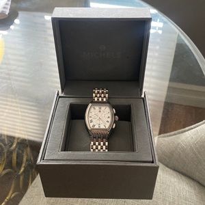 Michele Stainless Steel Watch